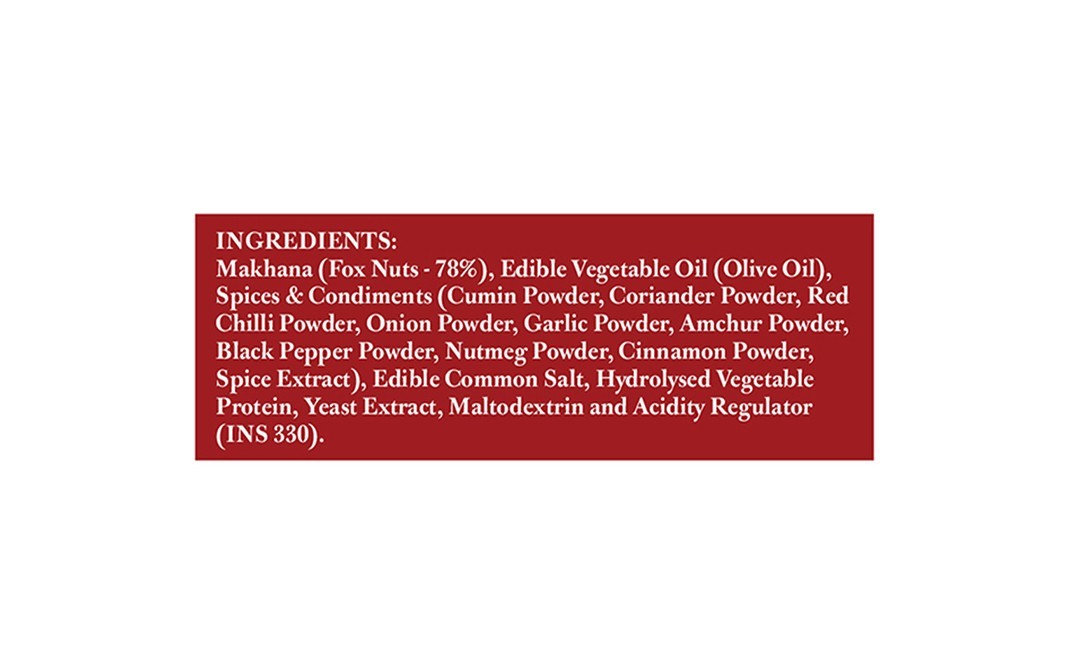 Haldiram's Magic Makhana Roasted Foxnuts Mast Masala   Pack  40 grams